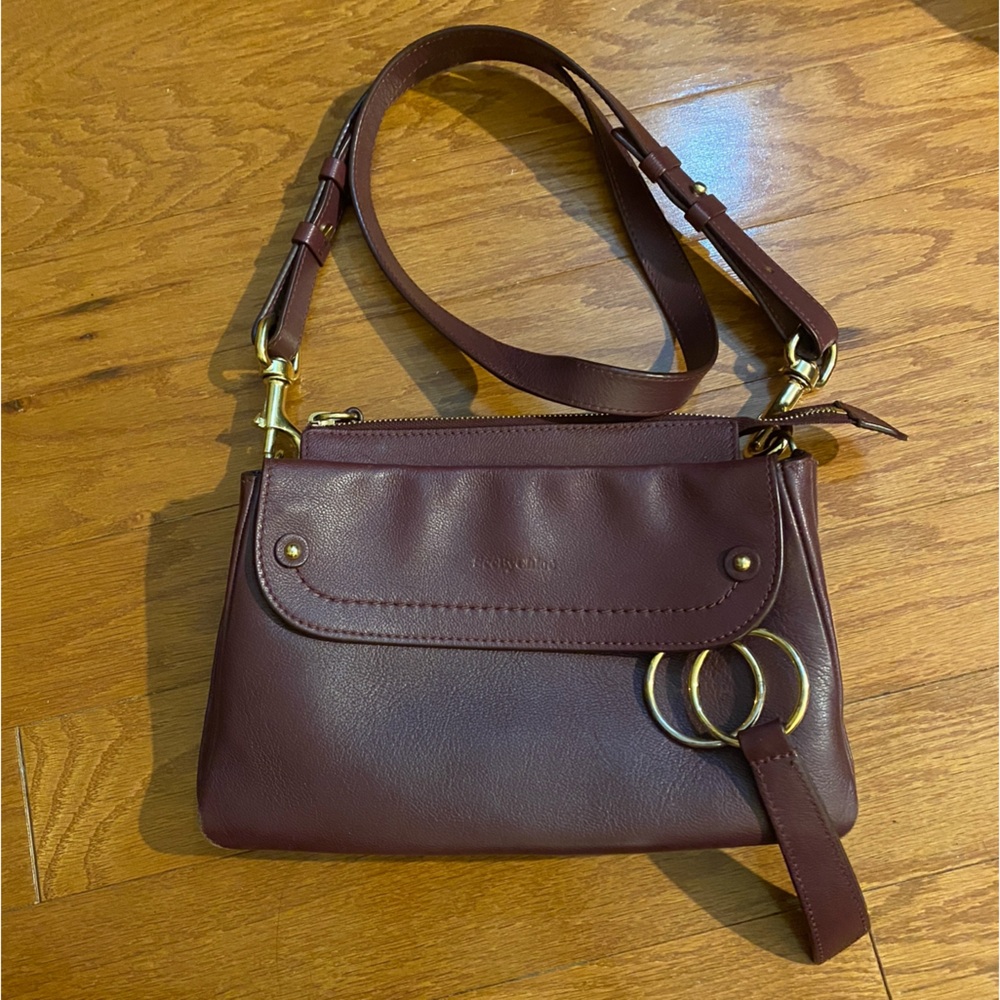 See By Chloe Phill Leather Crossbody EUC